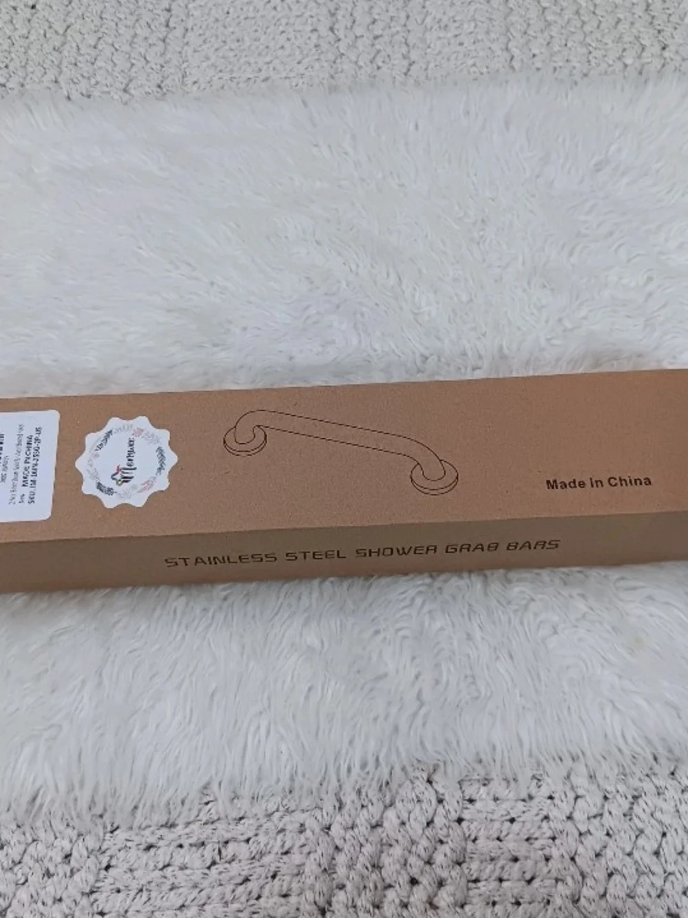 New Stainless Steel Shower Grab Bar 2 Pack Safety Handle